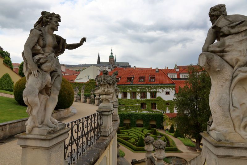 jardin baroque de Prague